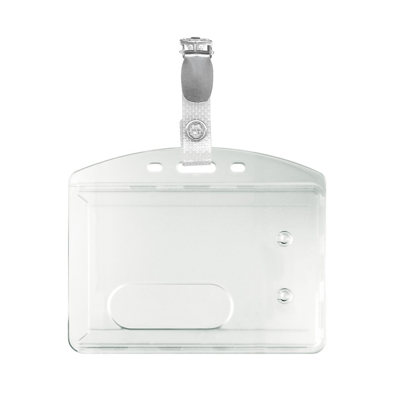 Ready-to-use badge holder - IDS48 (pack of 100)