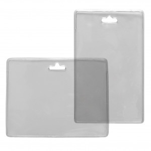 Clear PVC Card Holder - Pack of 100 | Sogedex