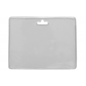 Clear PVC soft badge holder - IDS36.1 (pack of 100)