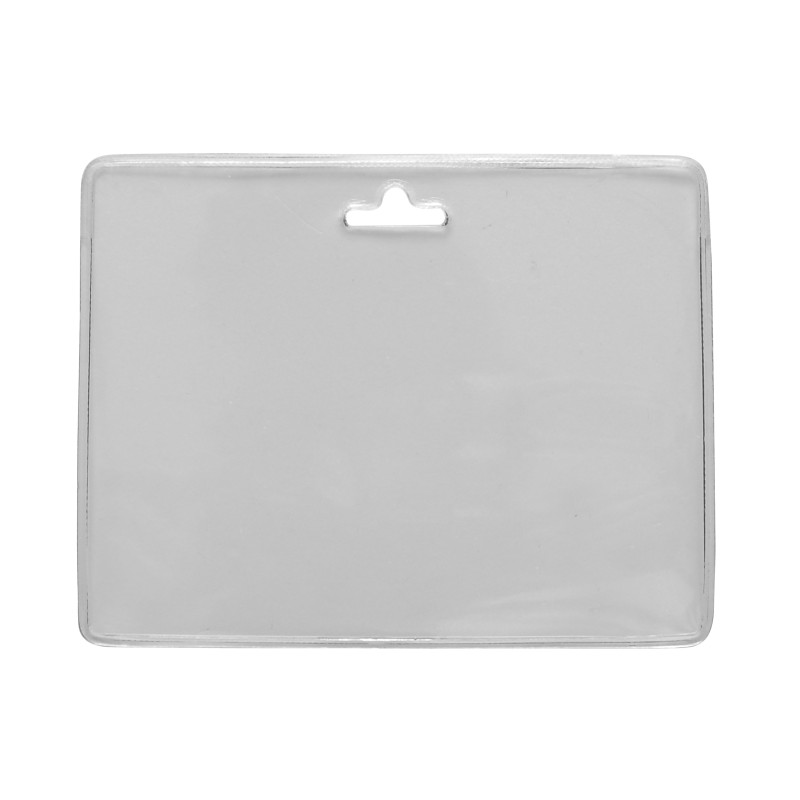 Clear PVC soft badge holder - IDS36.1 (pack of 100)