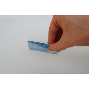 Clear PVC Card Holder - Pack of 100 | Sogedex