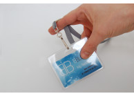 Durchsichtige Kartenhülle aus PVC - IDS36.1 (100 Stück)