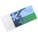 Transparent on both sides card holder - IDX 130 (pack of 100)