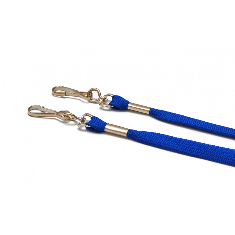 Cordon tour de cou IDP15 Lanyard plat double mousqueton