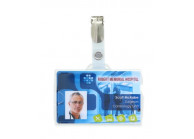 Ready-to-use rigid badge holder - IDX 48 (pack of 100)