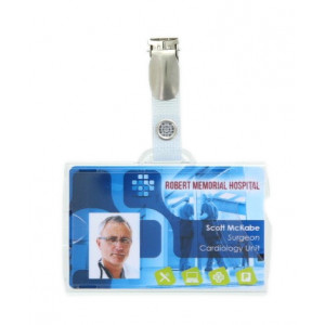 Porte-badge prêt à l'emploi - IDX48 (lot de 100)