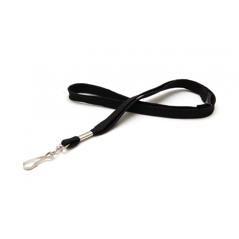 Cordon tour de cou IDP15 Lanyard plat double mousqueton