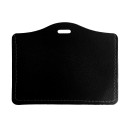 PVC Leather badge holder for 86 x 54 mm card (pack of 100)