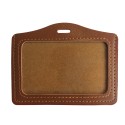 Porte-badge aspect cuir pour carte 86 X 54 mm (lot de 100)