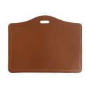 PVC Leather badge holder for 86 x 54 mm card (pack of 100)