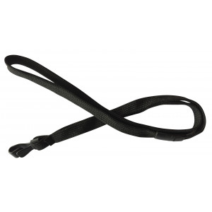 Cordon sécuritaire 12 mm avec mousqueton plastique anti-Rotation