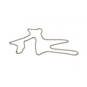 92 cm Metal ball chain necklace for badges and badge holders