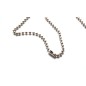 Metal ball chain of 92 cm long for badge holders (pack of 100)