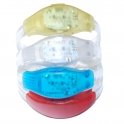 Sound triggered LED lighting wristband  (by unit)