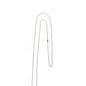 92 cm Metal ball chain necklace for badges and badge holders