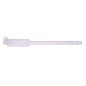 Stars holographic wide-face type wristband (pack of 100)