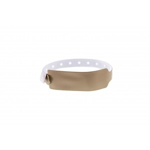 Metal-look Vinyl wristbands - XL format - Ideal for events | Sogedex