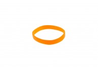 Silicone wristbands - without marking - adult size (pack of 100)