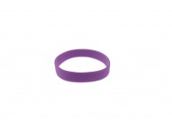 Silicone wristbands - without marking - adult size (pack of 100)