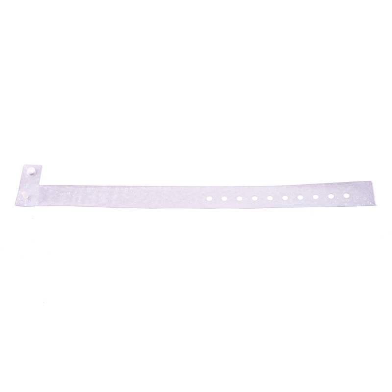 Bubbles holographic L-type wristband (pack of 100)