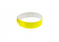 Vinyl plastic L-type wristband - glossy (pack of 100)