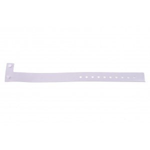 Bracelet plastique vinyle Type L - mat (lot de 100)