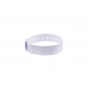 Vinyl plastic L-type wristband - matt