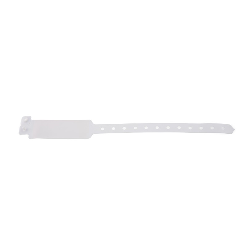 Bracelet hôpital avec panneau d'écriture pour adulte (lot de 100)