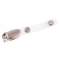 Suspender-type clip with reinforced vinyl strap - IDS16R (pack of 100)