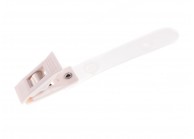 Plastic crocodile-type clip  with clear strap - IDP12 (pack of 100)