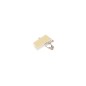 Adhesive fastener clip with metal safety pin - IDS22M (pack of 1000)