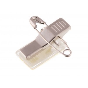 Adhesive crocodile clip with metal clip and pin (set of 100)