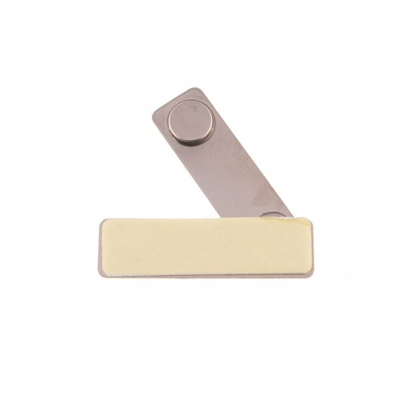 Magnet für Namensschilder, selbstklebend 45 mm x 13 mm mit 2