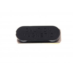 Magnetic badge clip with adhesive and plastic shield (pack of 100)