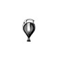 Dual clip plastic badge reel with twist-free fastener (pack of 100)