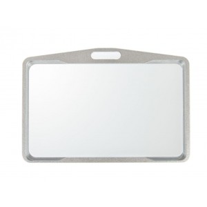 Silvery badge-holder (pack of 50)