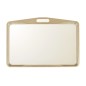 Porte-badge métallisé cuivré (lot de 50)