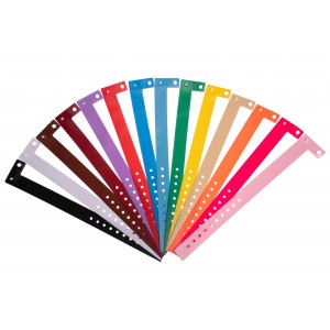 Bracelets événementiels plastique vinyle Type L - Mat