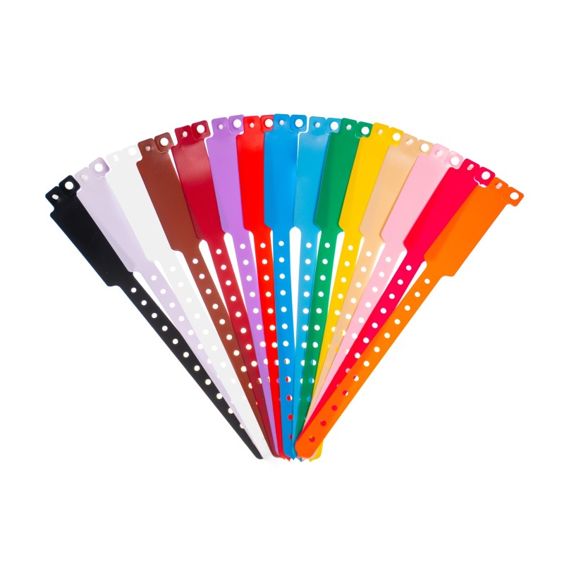 Bracelets événementiels plastique vinyle Extra-large - Mat
