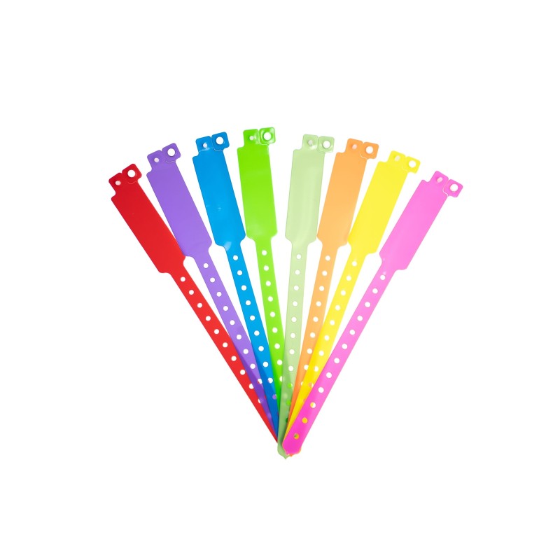 XL Vinyl Wristbands - Glossy - Ideal for Events | Sogedex