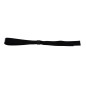Bracelet tissu satin 15 mm avec boucle de fermeture (lot de 100)