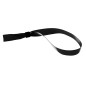 Satin fabric wristband with permanent clasp (pack of 100)