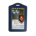 PVC Leather badge holder for 86 x 54 mm card (pack of 100)