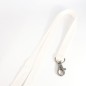 Cordon tour de cou bambou 15 mm avec attache métal sans nickel (lot de 100)