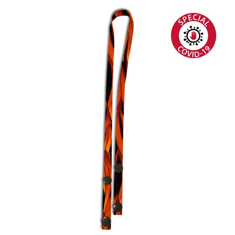 Tour de cou porte-masque 10 mm Tour de cou porte-masque 10 mm