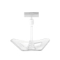 Porte-étiquette de prix - aspect cristal - 8 cm (lot de 25)