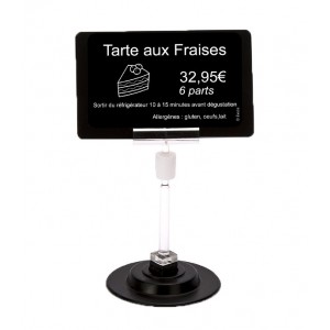 Support magnétique étiquette de prix