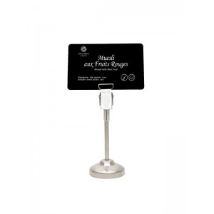 High metal buffet stands