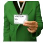 Pack of 500 paper cards 85.6 x 54 mm