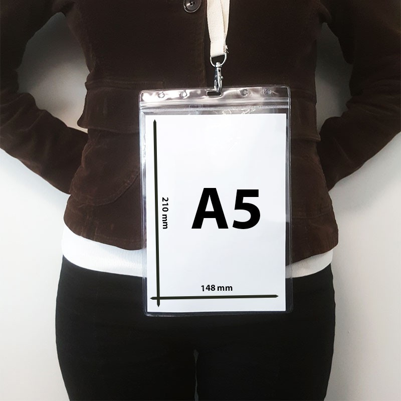 A5 soft waterproof card holder (pack of 100)
